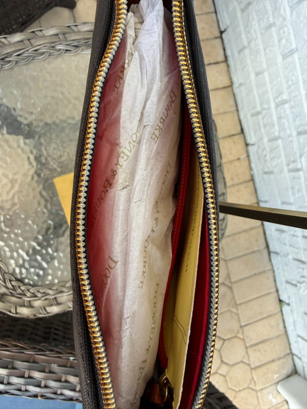 Dooney & Bourke Nylon Crossbody Pouchette - Picture 8 of 10